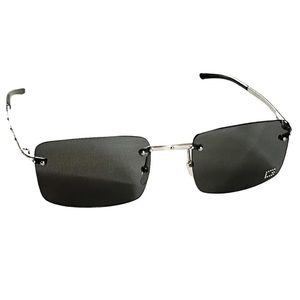 Y2k gucci rhinestone detailed rimless sunglasses
